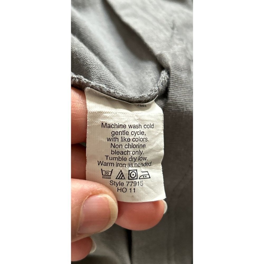 J.Crew Broken-In Cotton Long Sleeve Tshirt in Olive color - Picture 6 of 6